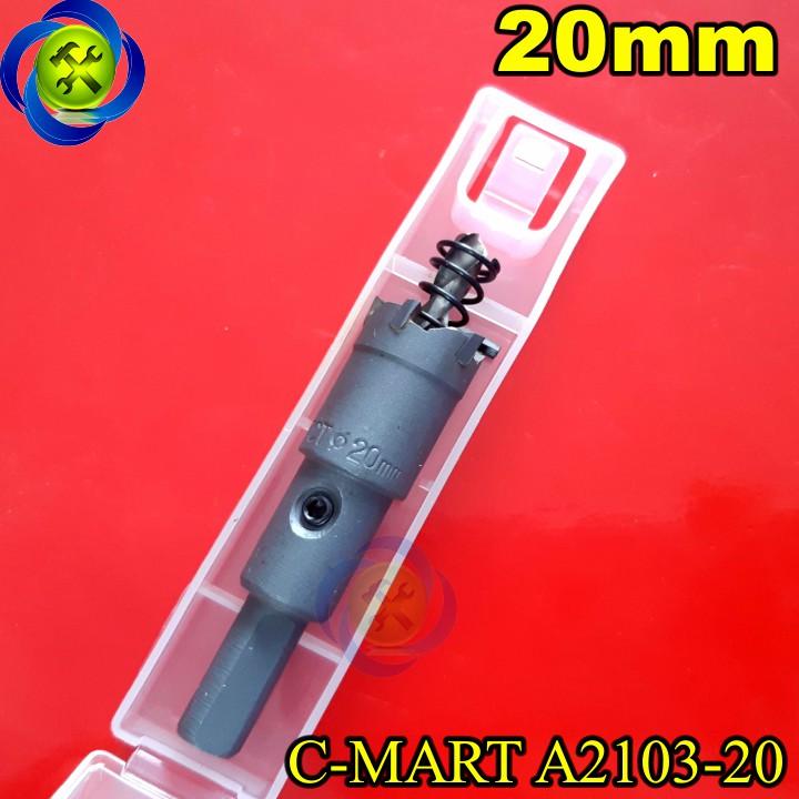 [HCM]Mũi khoan lỗ thép 20mm C-Mart A2103-20