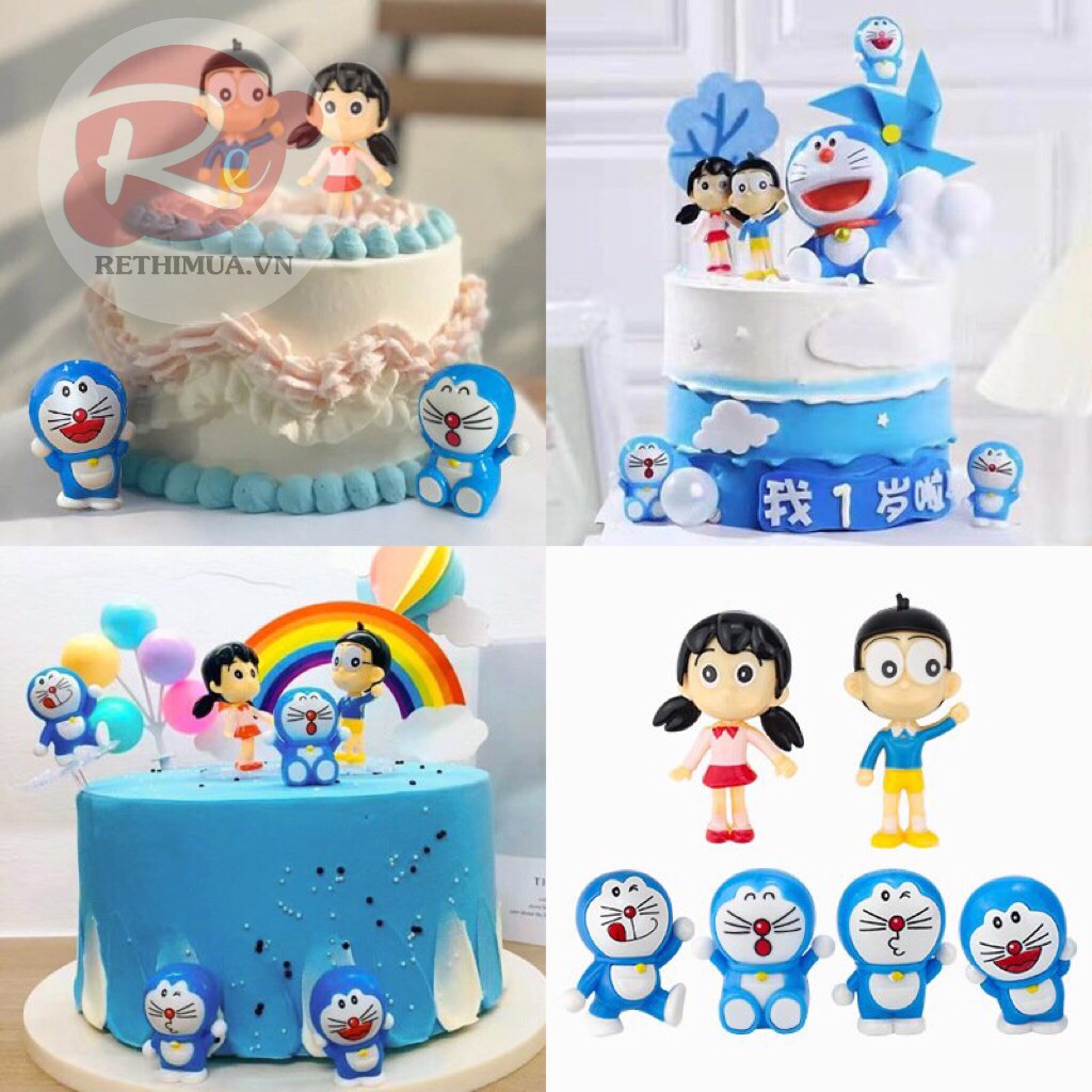 15 Mẫu bánh kem tạo hình Doraemon đáng yêu nhất hiện nay  Bánh Thiên Thần   Chuyên nhận đặt bánh sinh nhật theo mẫu