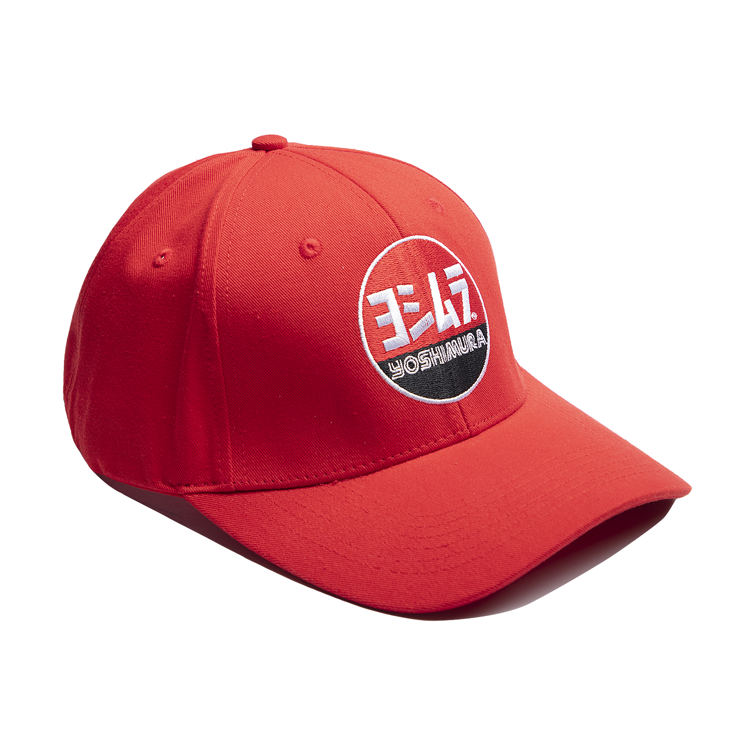 Nón lưỡi trai YOSHIMURA màu đỏ - Logo thêu tròn