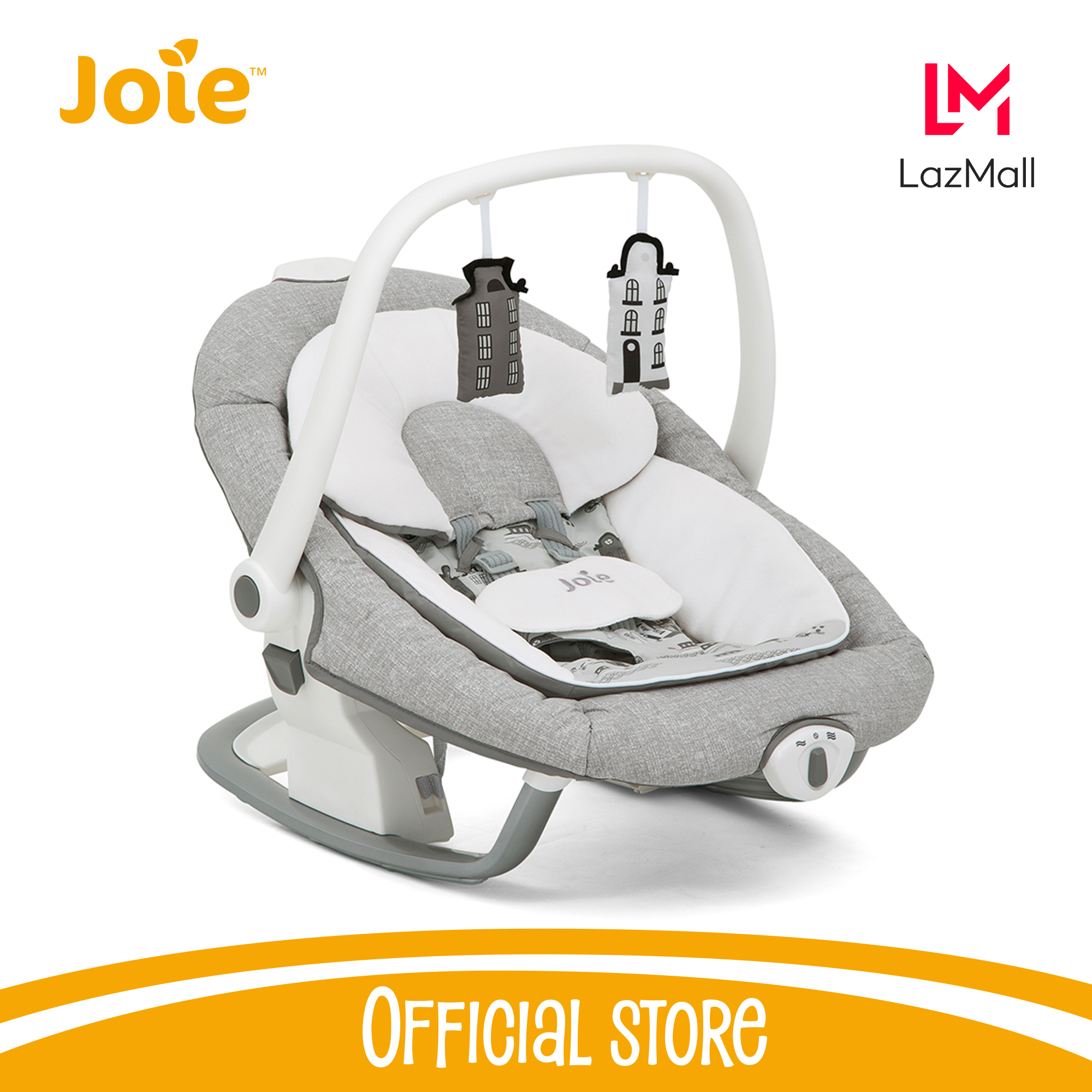 Nôi đưa trẻ em Joie Serina 2in1