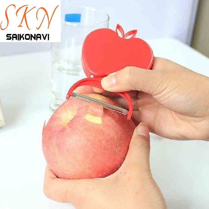 Gọt hoa quả siêu sắc hình trái táo