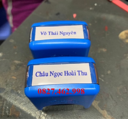 Khắc dấu tên, dấu mộc tên cá nhân - Làm con dấu