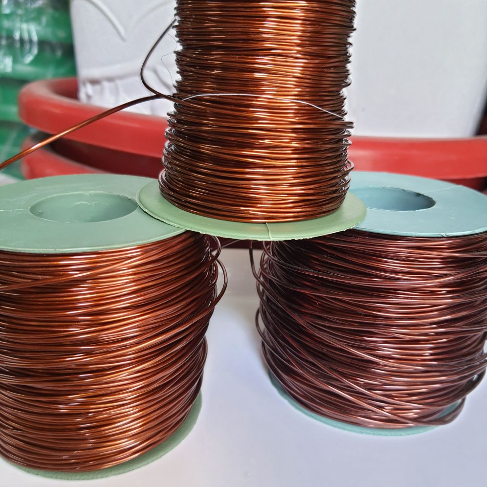 dây nhôm uốn cành mạ đồng 1ly4 - cuộn 10m