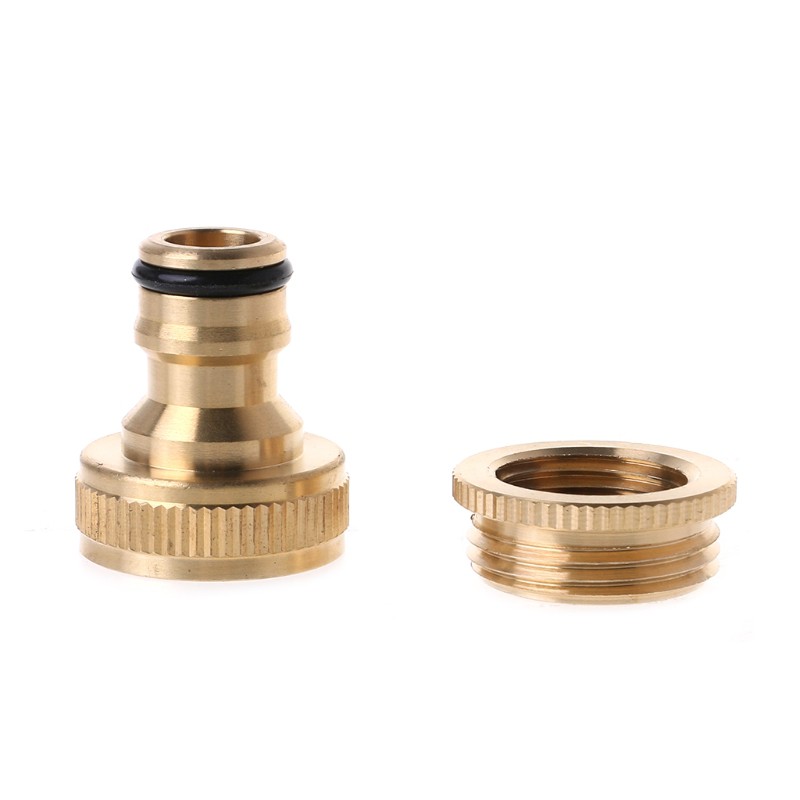 Đầu nối ống nước bằng đồng thau 4/6 (1 cái)
