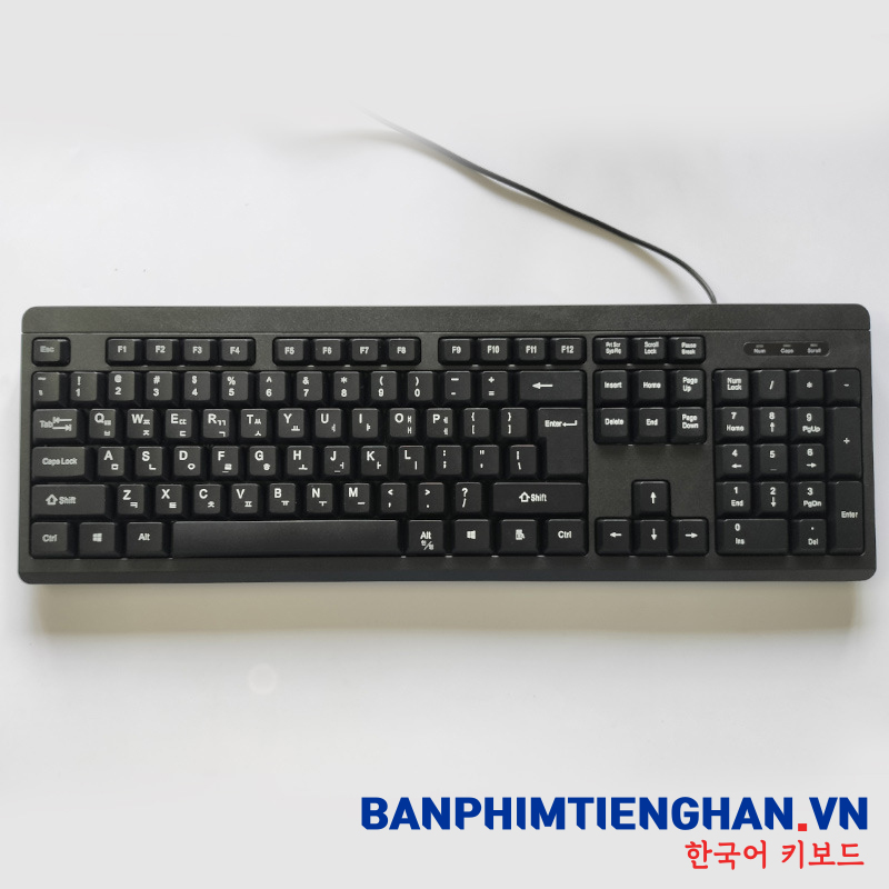 Bàn phím BenCom R888 tiếng Hàn Quốc