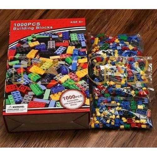 BỘ XẾP HÌNH LEGO 1000 CHI TIẾT CHO BÉ (hộp đỏ)