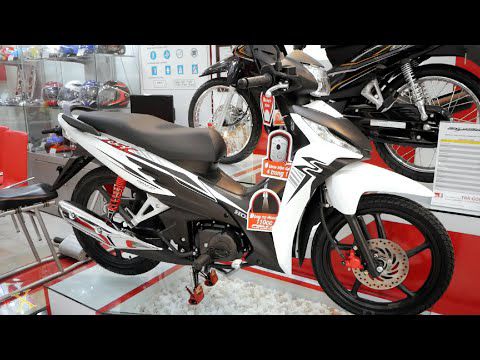 Tem trùm xe máy wave RSX trắng đen đẹp- Độ tem xe máy wave thiết kế theo yêu cầu - Chế tem trùm xe máy wave rẻ đẹp