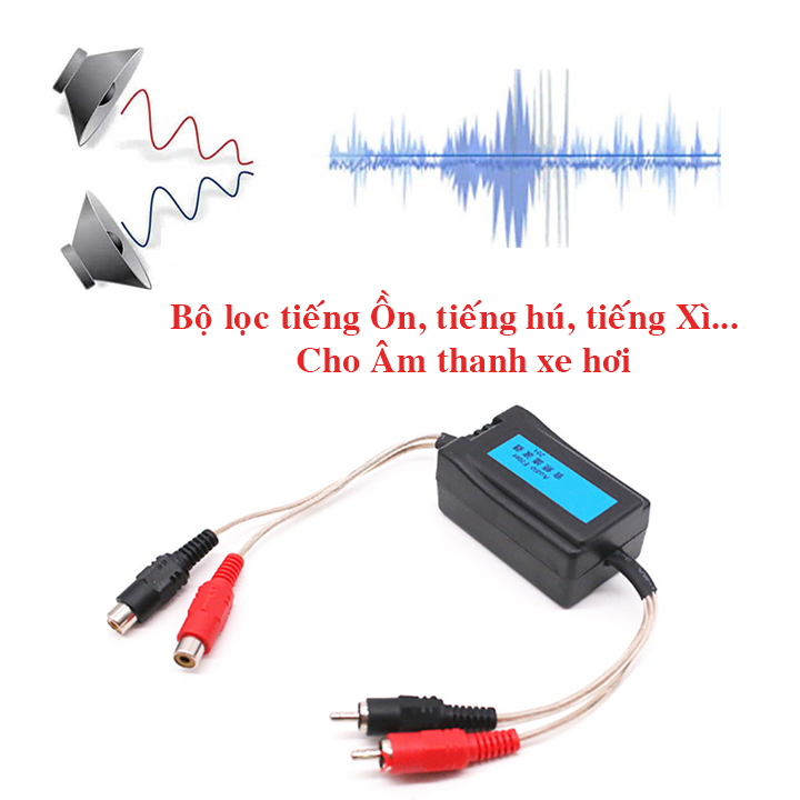 Bộ lọc tiếng ồn, tiếng hú , tiếng Xì cho âm thanh xe hơi FH- 201