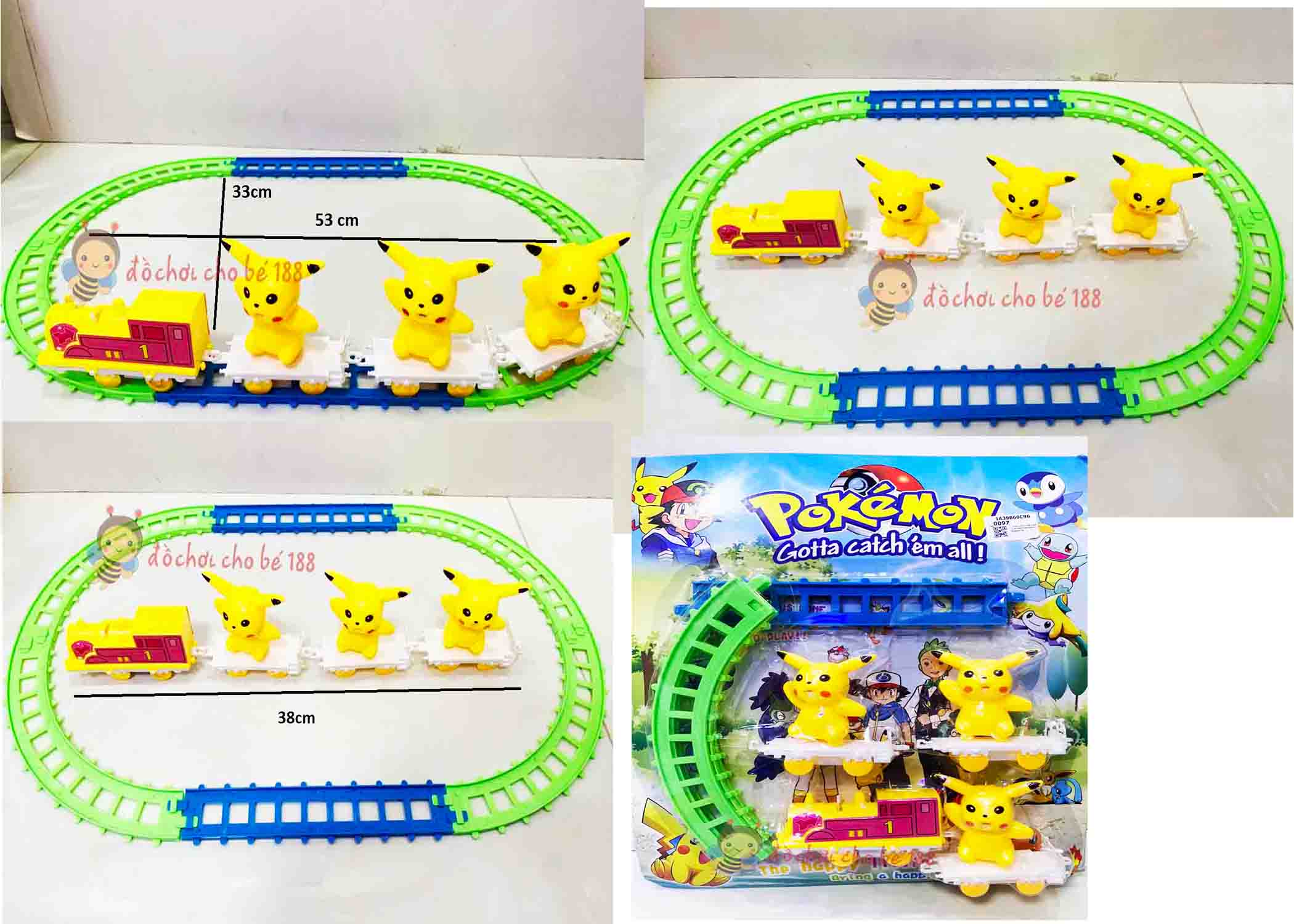Xe lửa thomas, elsa, kitty, nhện, avenger, hulk, pokemon, xe chạy trên đường ray chở thú