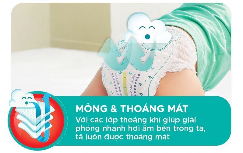 Tã Quần Pampers Giữ Dáng Mới Gói Đại L54 (size L - 54 miếng)