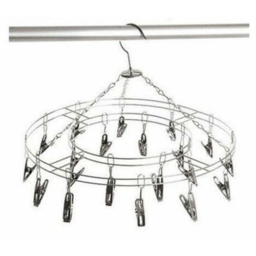 Móc phơi quần áo trẻ em Inox tròn