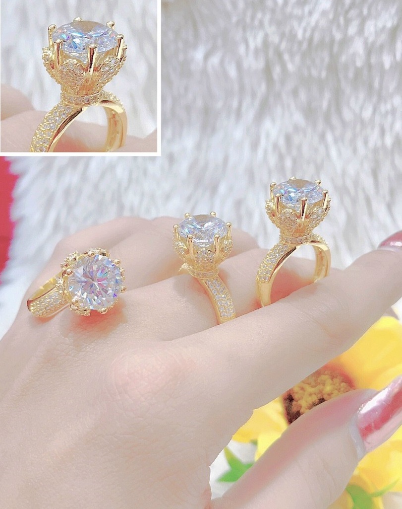 [N701] ring female gold plated 18K style queen 045.2311-carry outings, go to party very beautiful-Tubi cony-female jewelry, rings for women platinum beautifully, ring fashion very beautiful