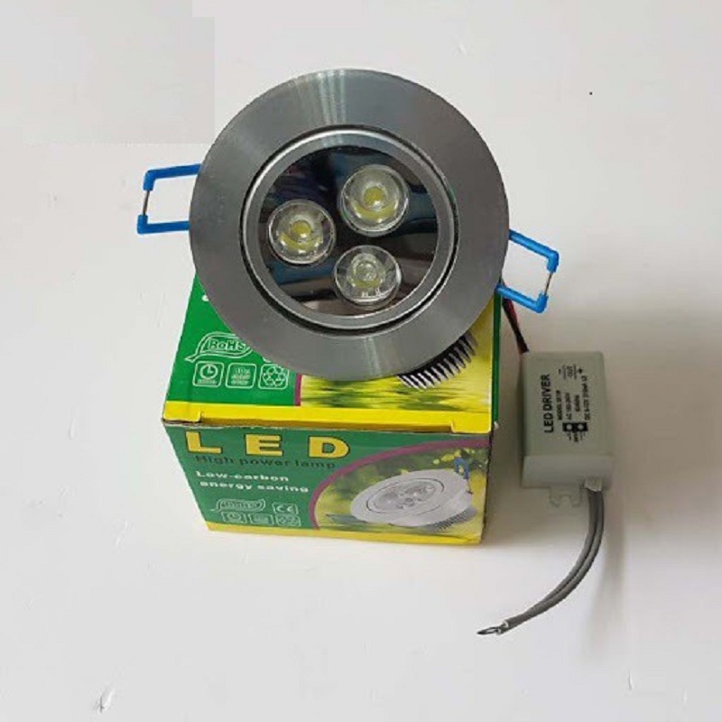 Đèn Led Âm Trần Mắt Ếch 3x1W