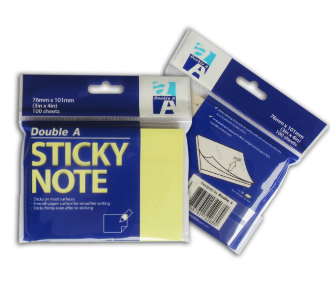 Giấy note Double A 3x4
