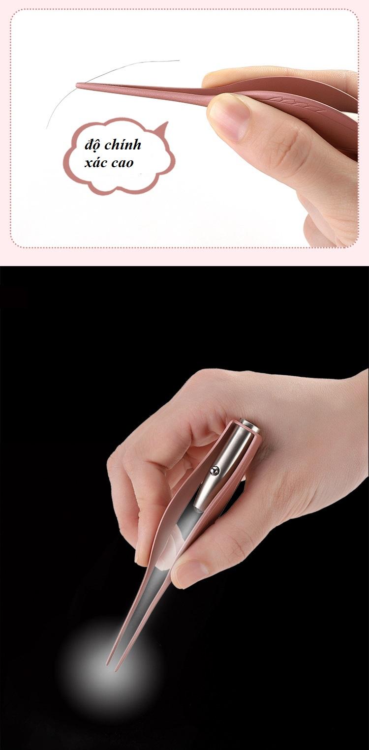 Bộ dụng cụ lấy ráy tai có đèn cao cấp