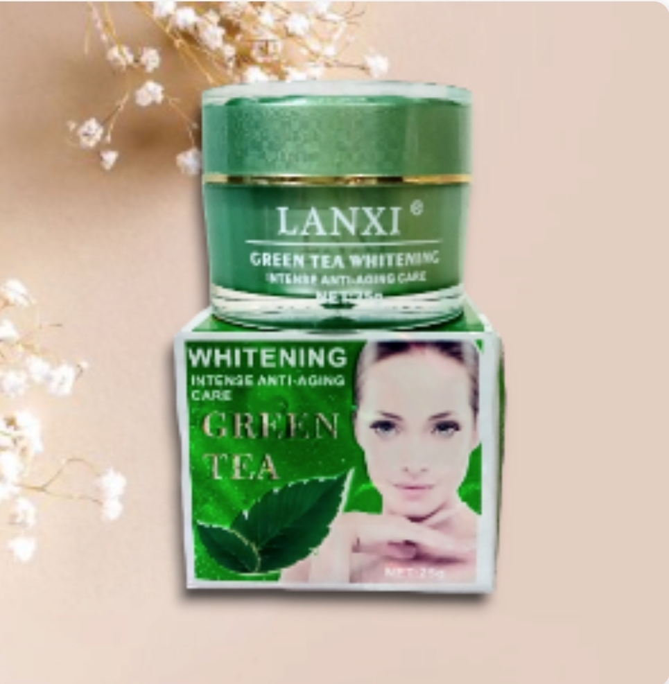 Kem nám tàn nhang đồi mồi trà xanh Lanxi 25g