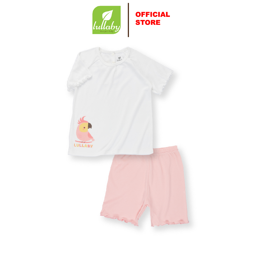 LULLABY - NH162V - BỘ BG CỘC TAY CỔ BÈO