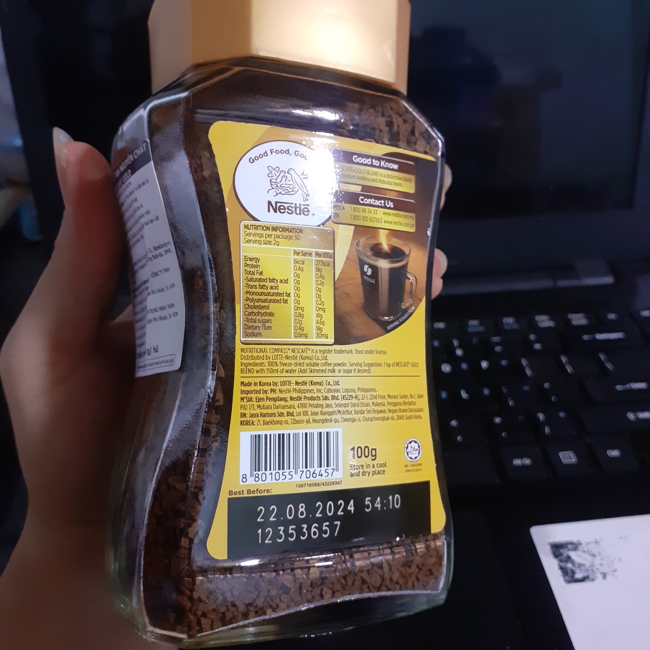 NesCafe Gold Hàn Quốc 200g