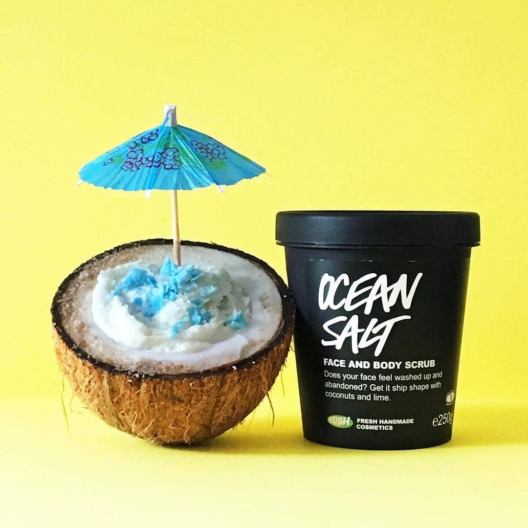 Tẩy da chết LUSH - Ocean Salt face and body scrub