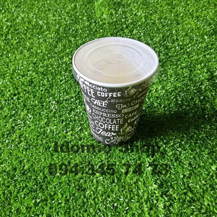 10 Cái Ly Cafe 390ml - Nắp