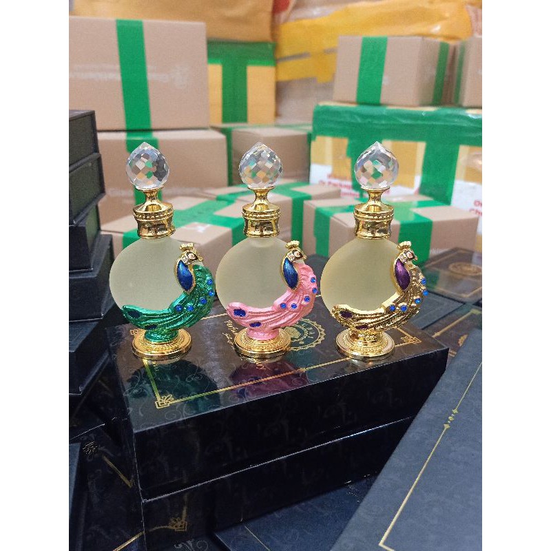 [HCM]NƯỚC HOA DUBAI CHIM CÔNG nhỏ 15ml