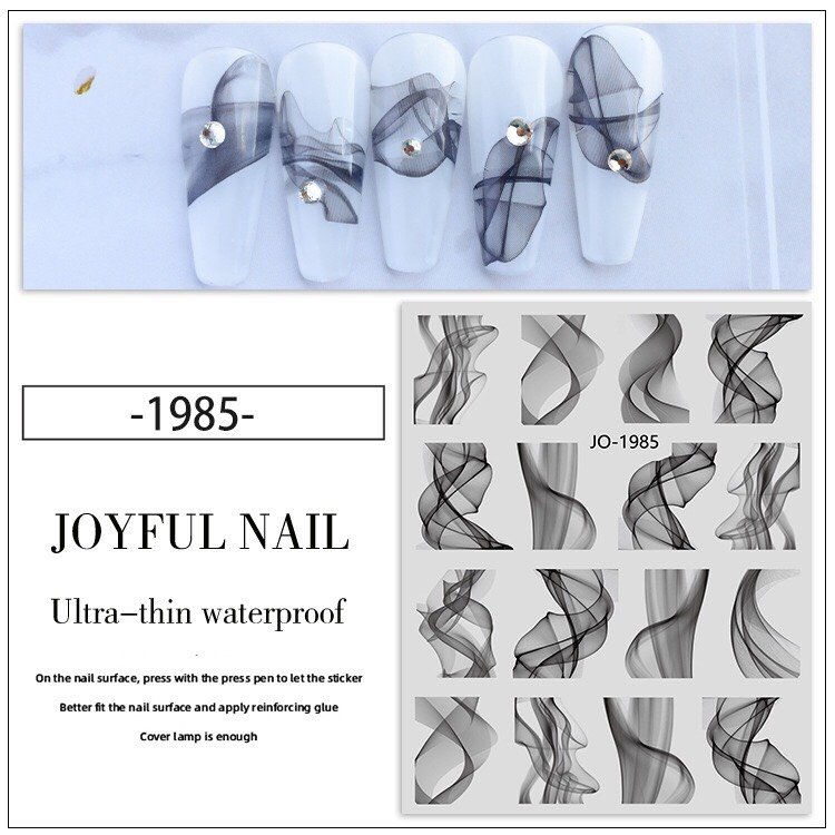 Sticker trang trí nail -JO