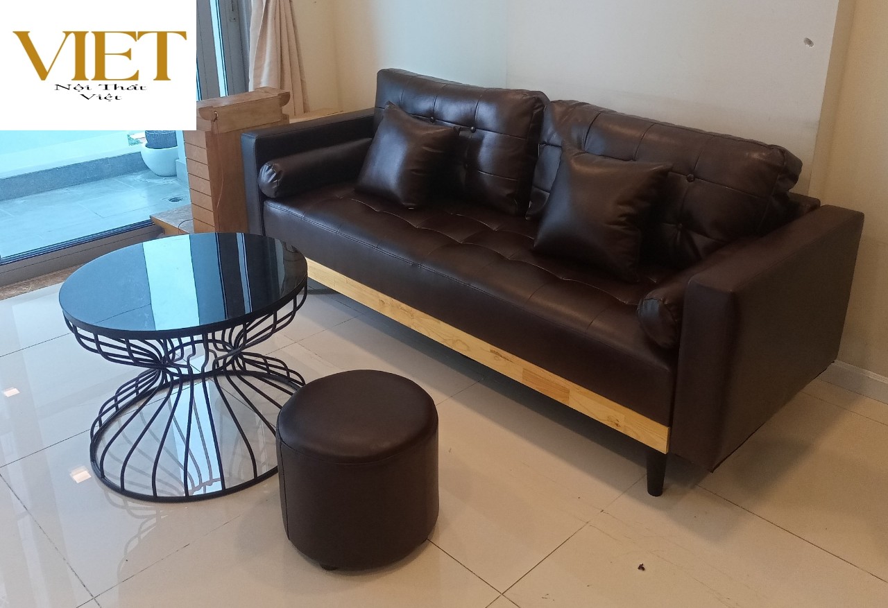 SOFA CÓ TAY , SOFA PHÒNG KHÁCH HIỆN ĐẠI ( TẶNG KÈM 4 GỐI )