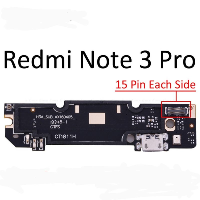 Cụm chân sạc Xiaomi Note 3 Pro (tháo máy kiểm tra trước khi mua)