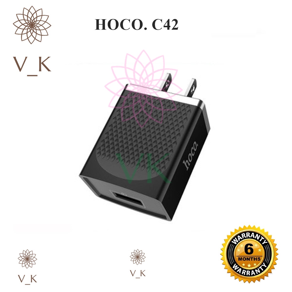Củ sạc nhanh HOCO C42/C42A Qualcomm Quick Charge 3.0 18W