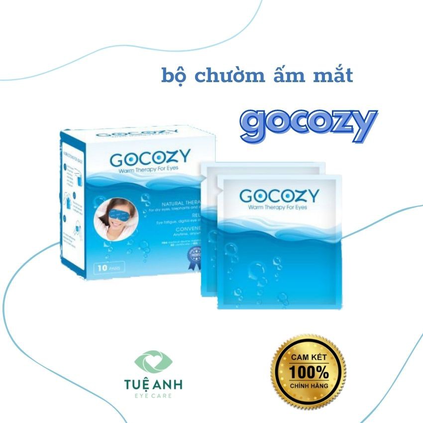 Chườm ấm mắt Gocozy - Hộp 10 cái