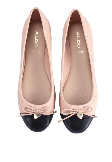 Giày bệt da thật Aldo mũi cap-toed (hàng xuất dư chuẩn store)