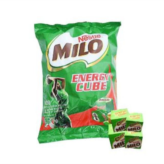 Milo cube bịch 100viên rẻ nhất thị trường (Date T10/2020)