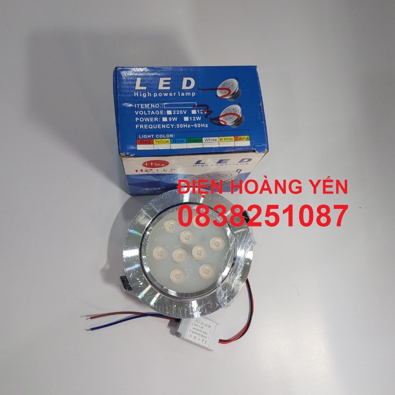 Đèn led âm trần mắt ếch 9W