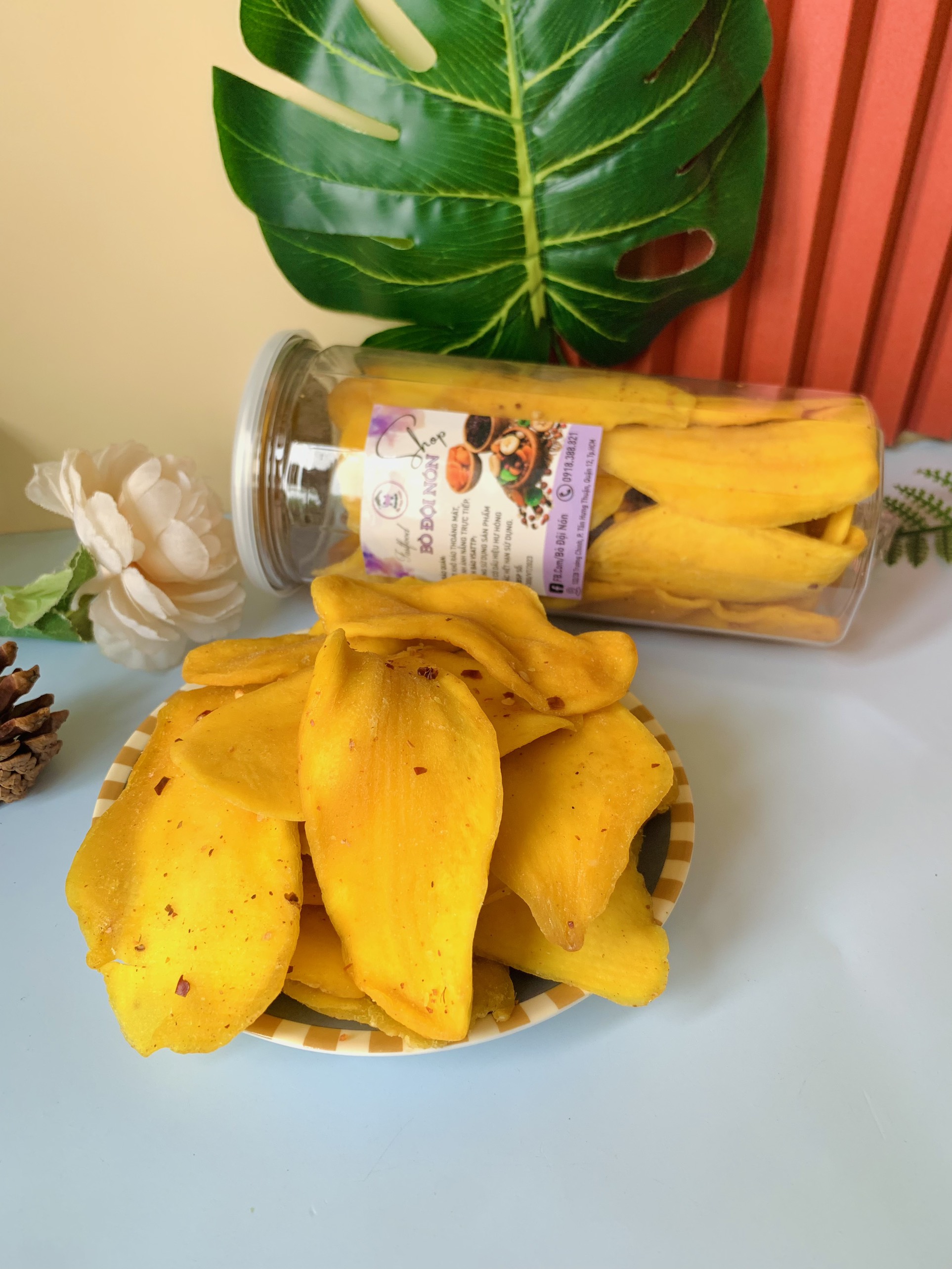 1KG Xoài Sấy Dẻo Muối Ớt