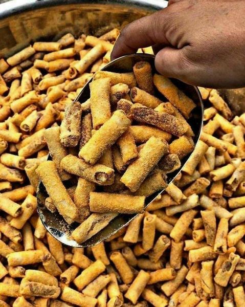 chả giò tôm sấy giòn ăn liền - hũ 250g