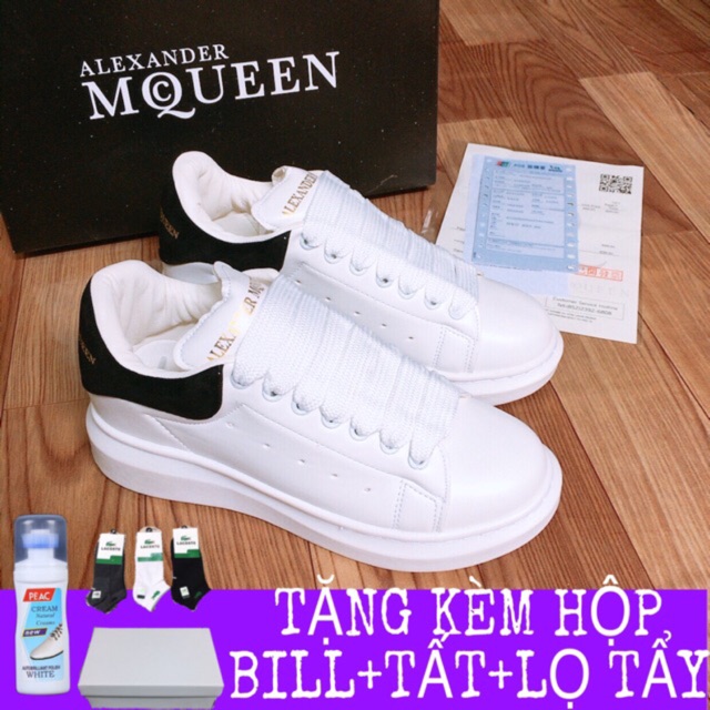 [ TẶNG HỘP + TẤT + LỌ TẨY+BILL] Giaỳ thể thao nam nữ Alexander Mcqueen