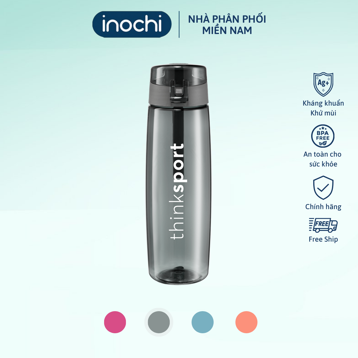 Bình nước thể thao Kita Active 700ml