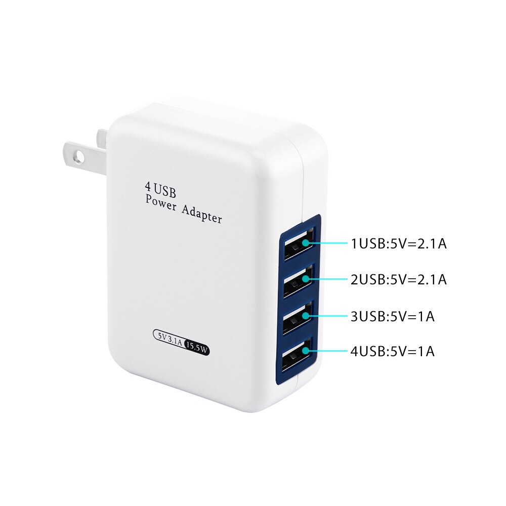Ổ cắm sạc 4 cổng USB FL-4USB