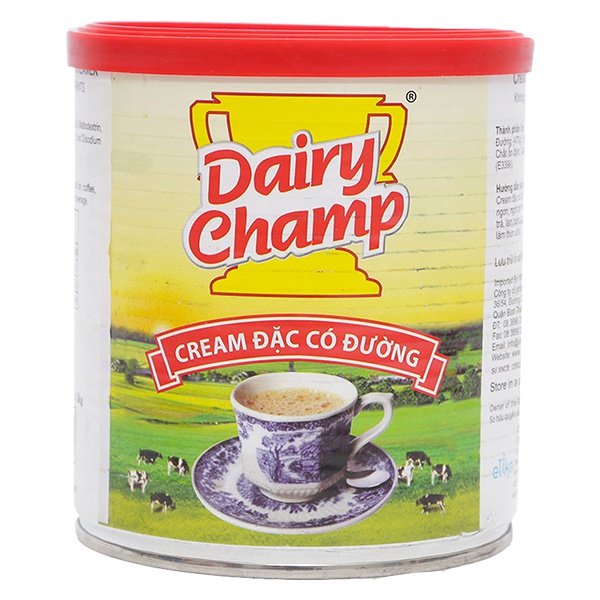 Sữa đặc có đường Dairy Champ lon 1kg (24 lon/thùng)