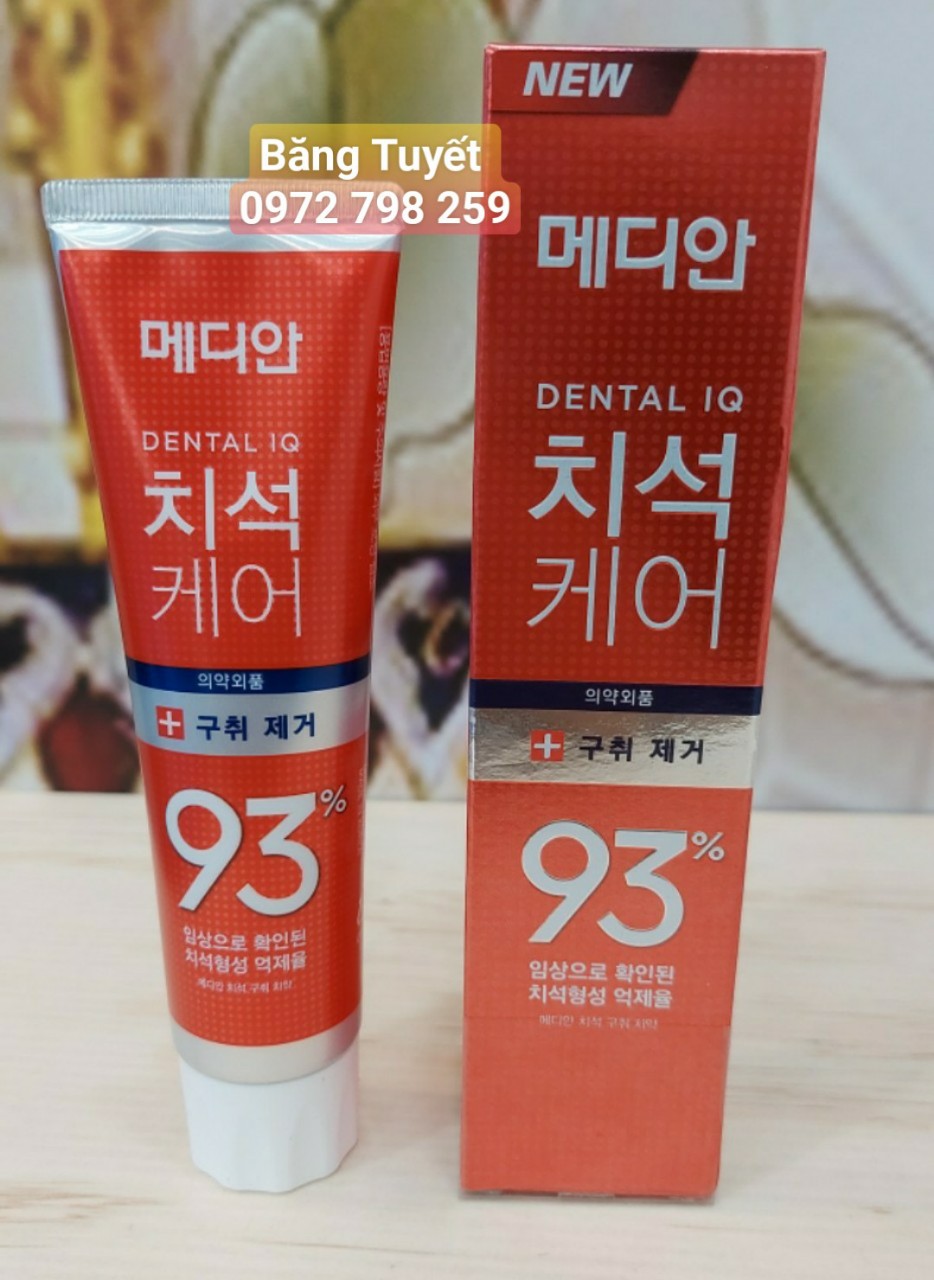 Kem đánh răng MEDIAN 93% Tooth-Paste Hàn Quốc