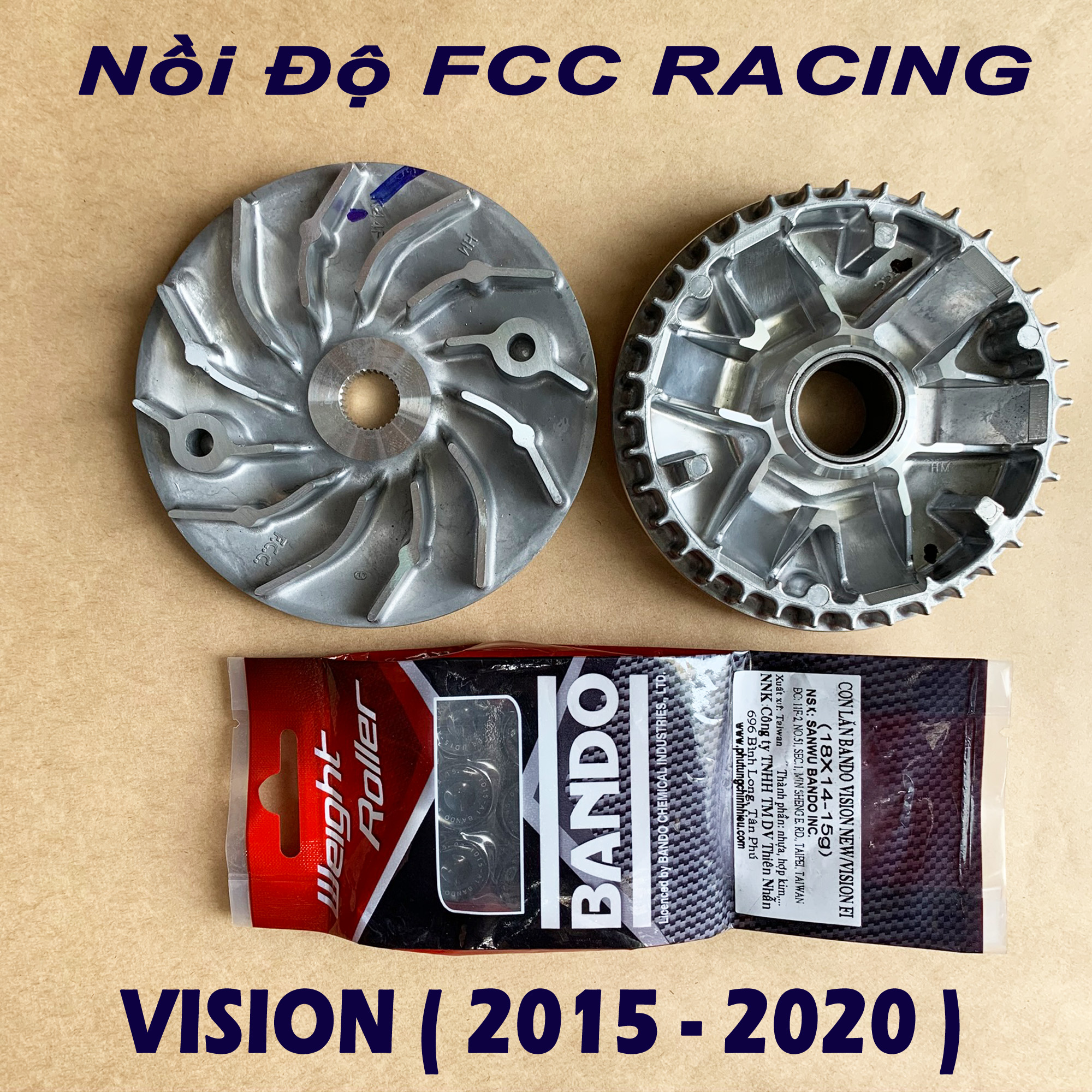 Nồi độ cho Honda Vision 2015 - 2020