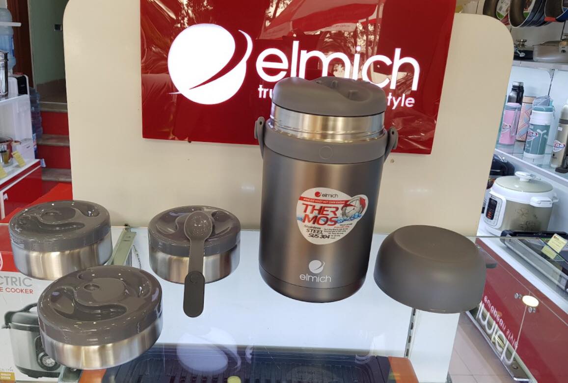 Hộp Đựng Cơm Giữ Nhiệt Elmich 1800ml El3128