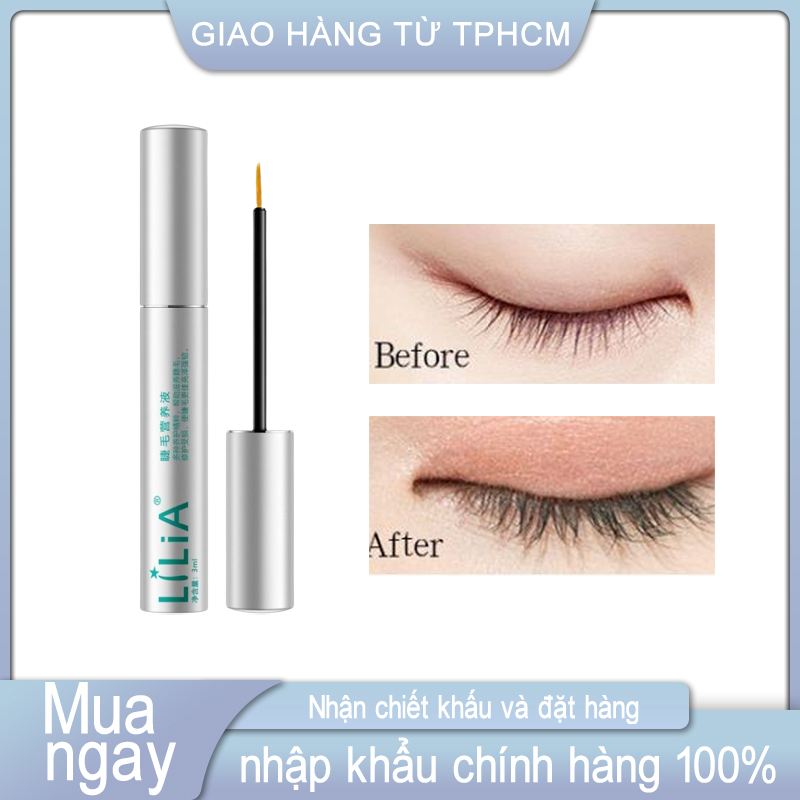 LiLiA Serum Dưỡng Dài Mi Lông Mi Mọc Dài Cong Đậm Tự Nhiên Serum