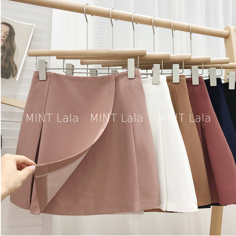 Chân váy giấu bụng xếp ly kiểu bigsize mặc thoải mái - ms6