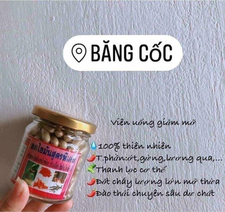 Giảm cân đông y thái lan 150vien