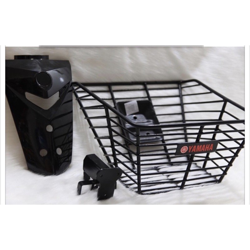 Full Set of Basket + Pass + Large Black Striped Mask for Sirius Motorbike
