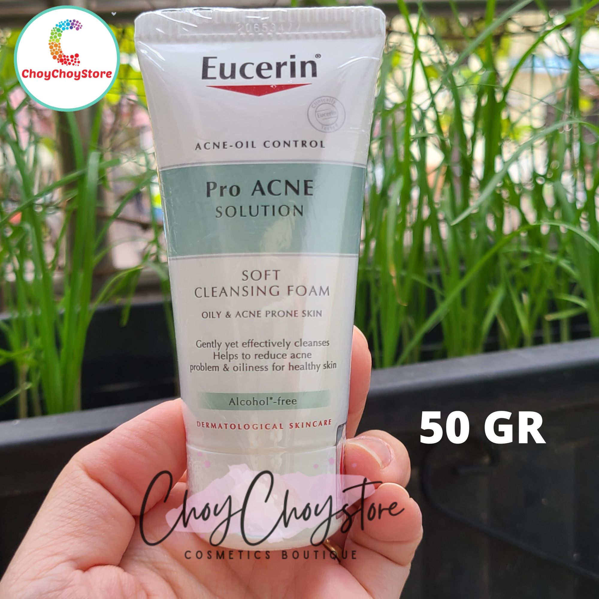 Sữa Rửa Mặt Eucerin Pro Acne Solution Gentle Cleansing Foam - Sữa Rửa Mặt Proacne Cho Da Mụn Tạo Bọt Dịu Nhẹ