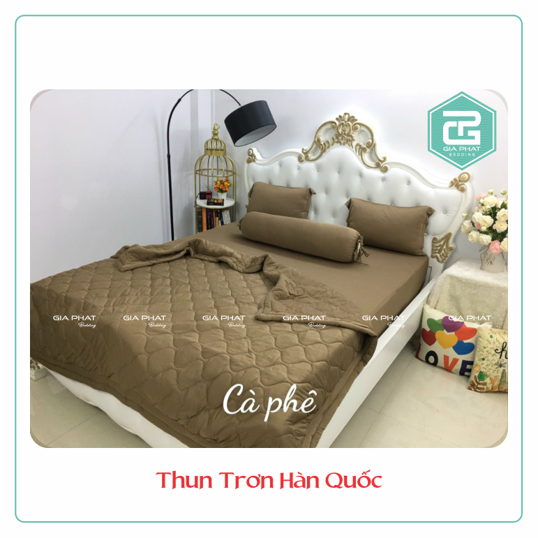 Áo gối/vỏ gối thun lạnh Hàn Quốc 1 màu cao cấp