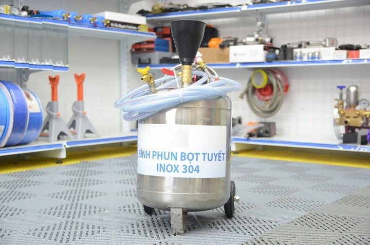 Bình phun xịt rửa xe bọt tuyết chuyên nghiệp Smart Eco SE25 inox 304 25 Lít