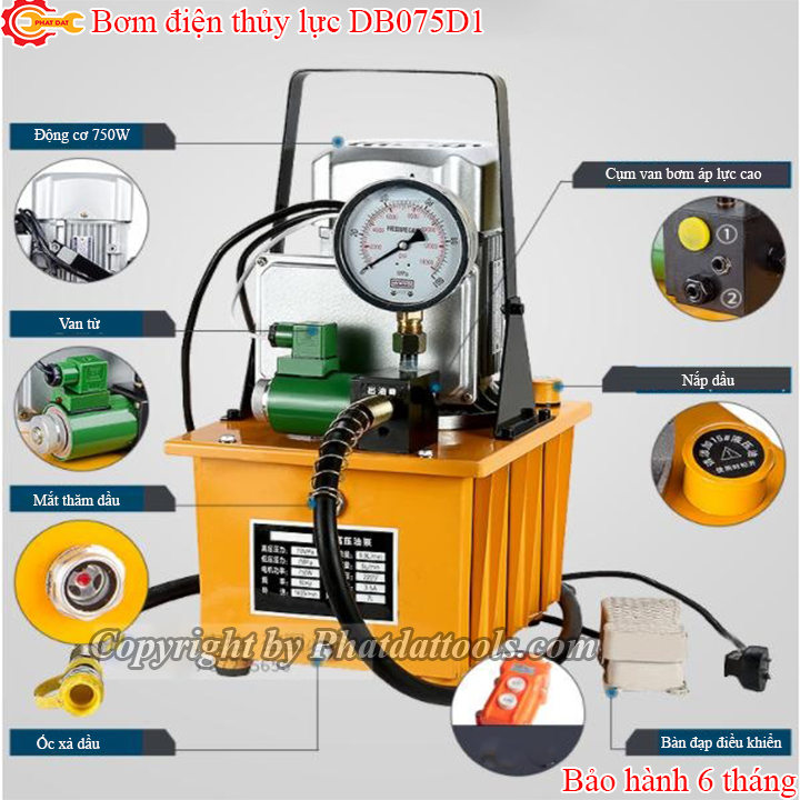 Bơm điện thủy lực DYB63F2-DB075D1 ( Bộ nguồn thủy lực)